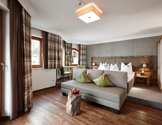 Unsere Junior Suite – perfekt für Familien und alle, die gerne viel Raum zum Wohnfühlen haben